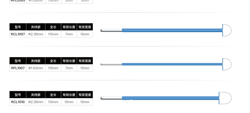 高頻手術(shù)電極
