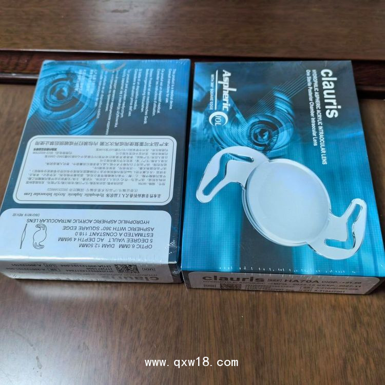 親水性非球面折疊式人工晶狀體