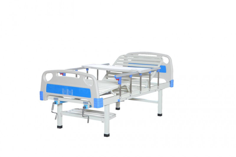 方管雙搖護(hù)理床，手搖式病床，醫(yī)療床