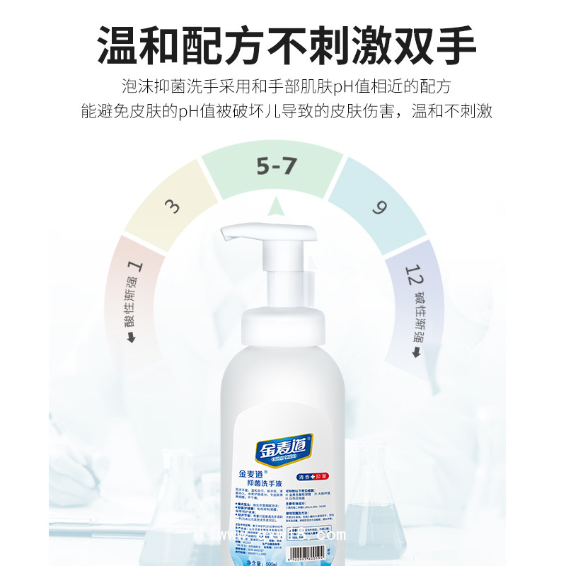 抗菌泡沫洗手液  水洗抑菌洗手液  醫(yī)用洗手液