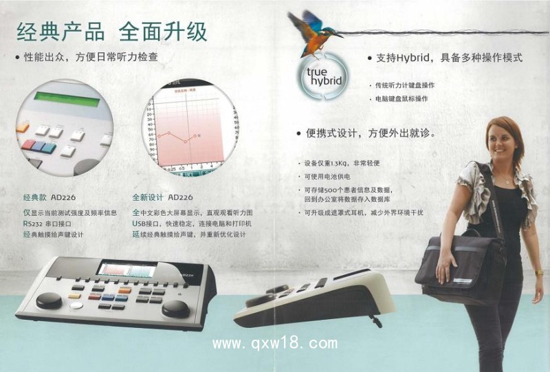 國際聽力 診斷型聽力計 AD226