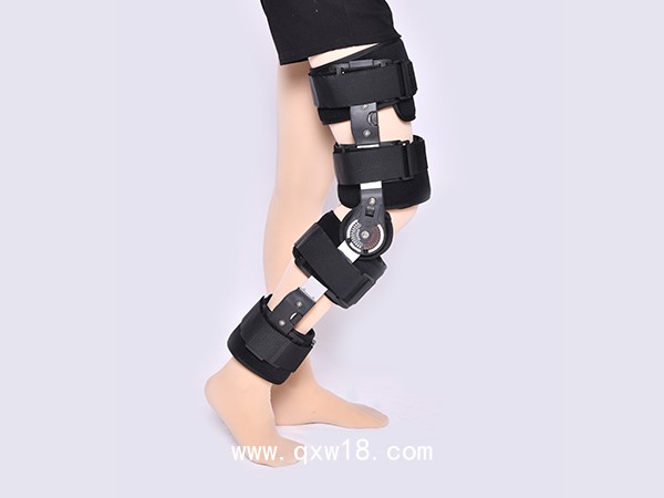 可調(diào)式膝關(guān)節(jié)固定支具髕骨脛腓骨骨折護具下肢術(shù)后支撐固定器