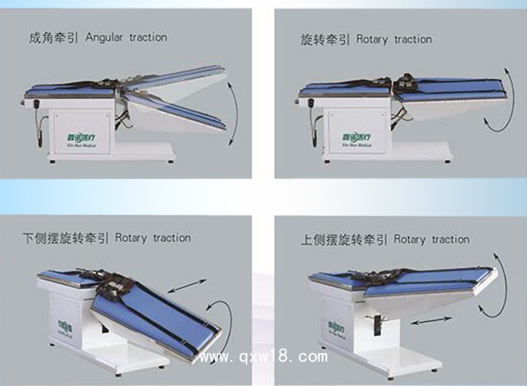 鑫諾電腦四維多功能電動醫(yī)用頸腰椎牽引床
