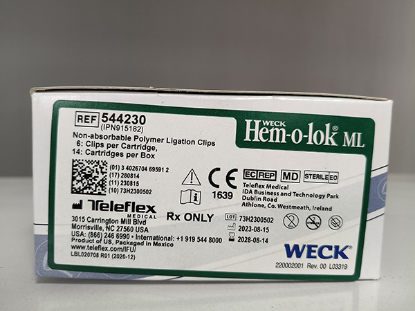 泰利福結(jié)扎夾 544230