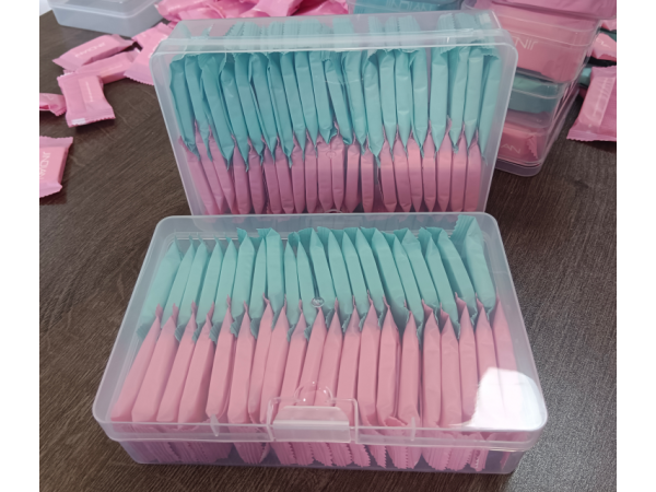 一次性毛巾多種色彩包裝