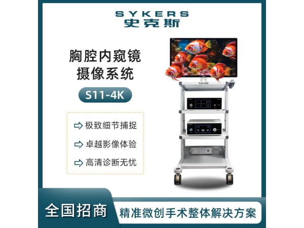 SYKERS 史克斯內(nèi)窺鏡 胸腔內(nèi)窺鏡 4K內(nèi)窺鏡攝像系統(tǒng) 沖吸泵 冷光源