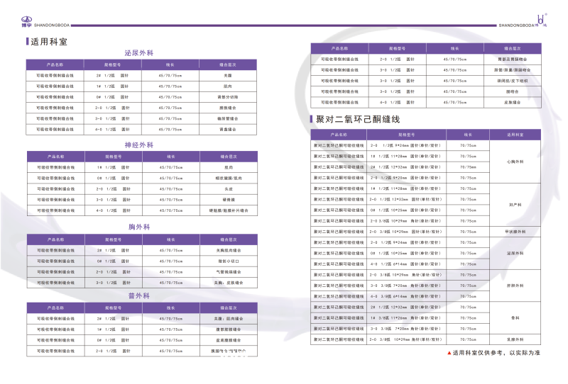 可吸收帶倒刺縫線